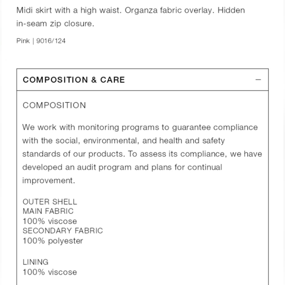 Zara Plaid Organza Skirt Sz-L - Picture 7 of 7